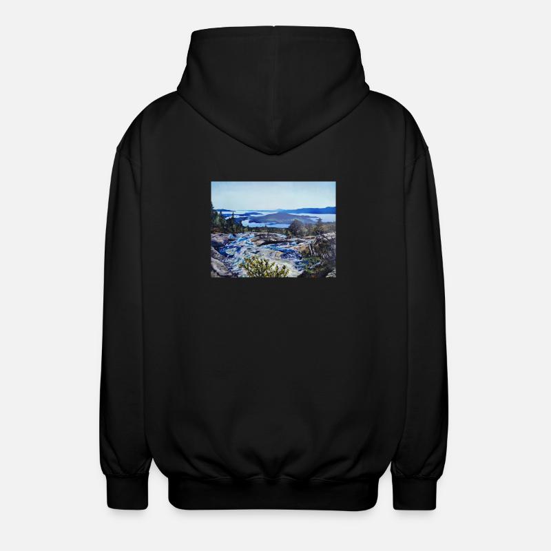 Bremstølen - Veste à capuche unisexe - noir