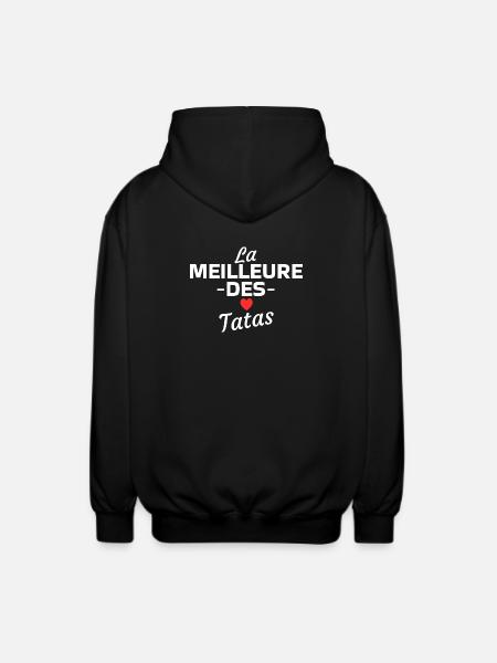 Expression Amour Tatas Maman - Veste à capuche unisexe - noir