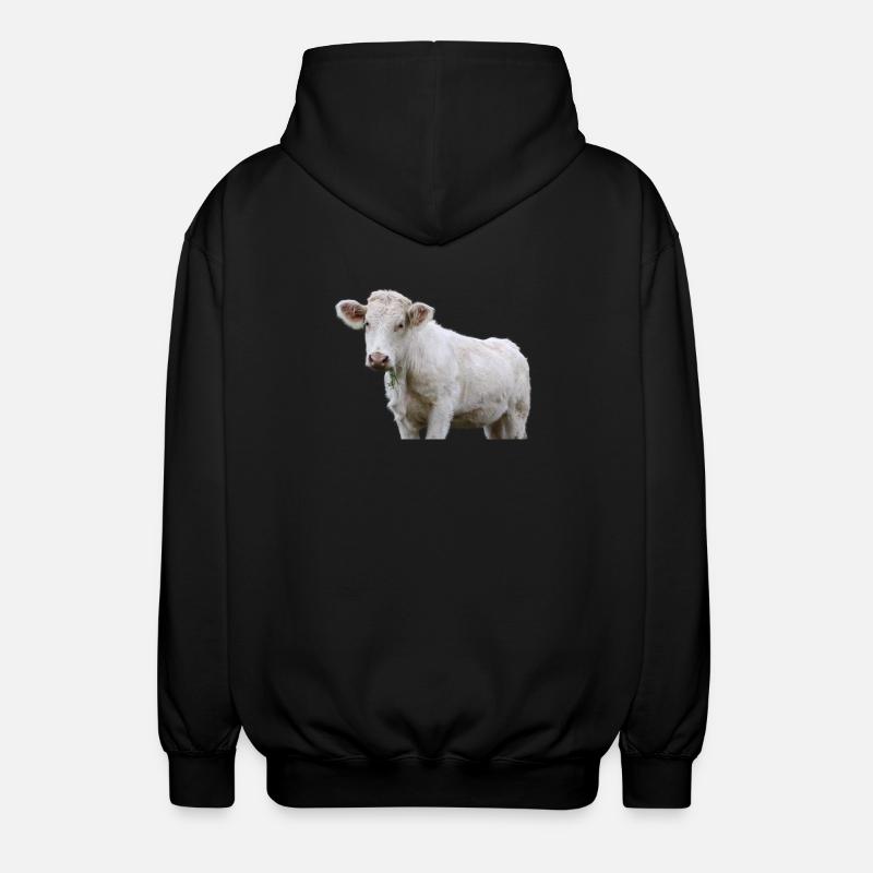 Vache - Veste à capuche unisexe - noir