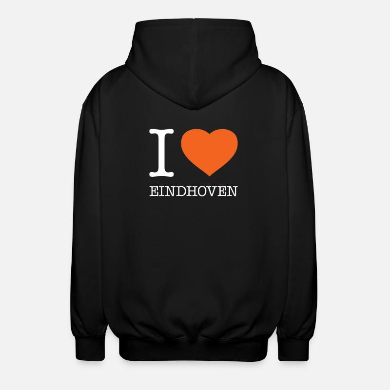 J’ADORE EINDHOVEN - Veste à capuche unisexe - noir