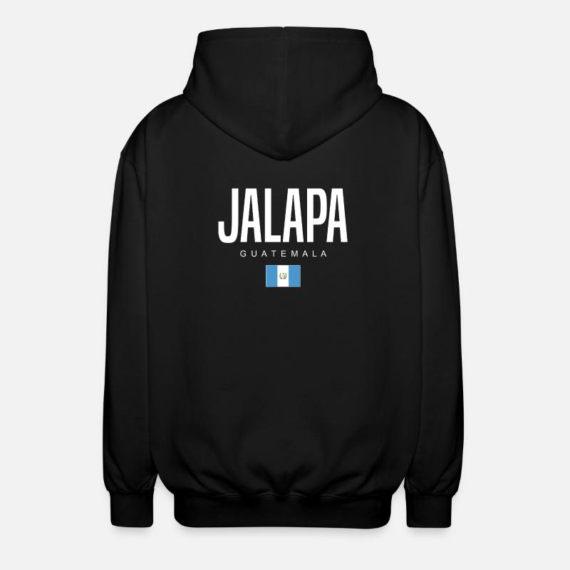 Jalapa Guatemala Guatemalteken - Veste à capuche unisexe - noir