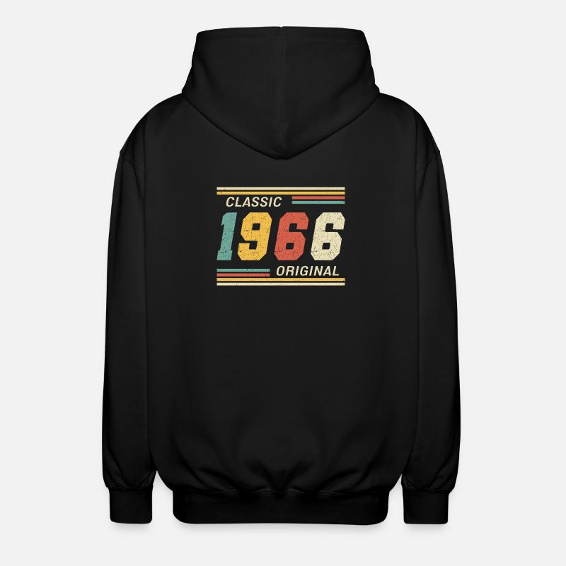 1966 - Classic original - Unisex Hooded Jacket - black