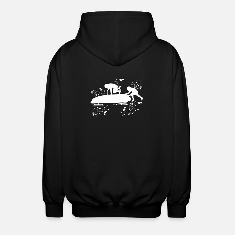 Bob Team Anschieber Bob - Unisex Kapuzenjacke - Schwarz