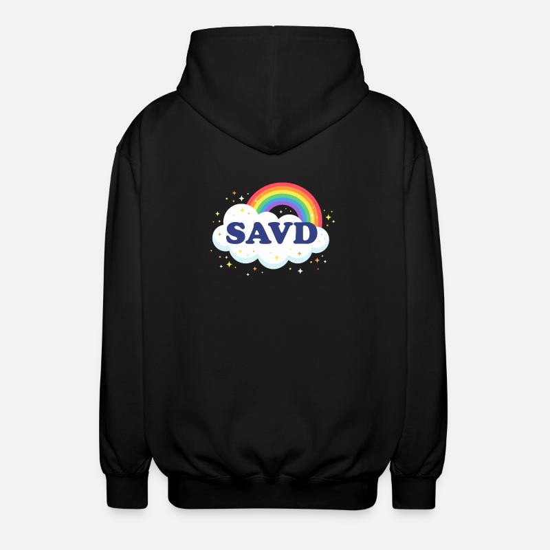 Erlöste Regenbogenbibel Christlicher Glaube Jesus  - Unisex Kapuzenjacke - Schwarz
