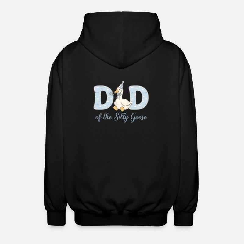 Dadd der Dummen Gans - Unisex Kapuzenjacke - Schwarz