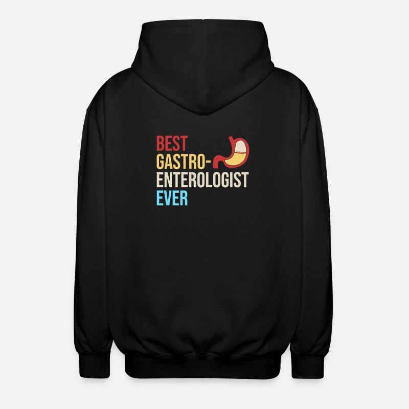 Gastroenterology - Unisex Hooded Jacket - black