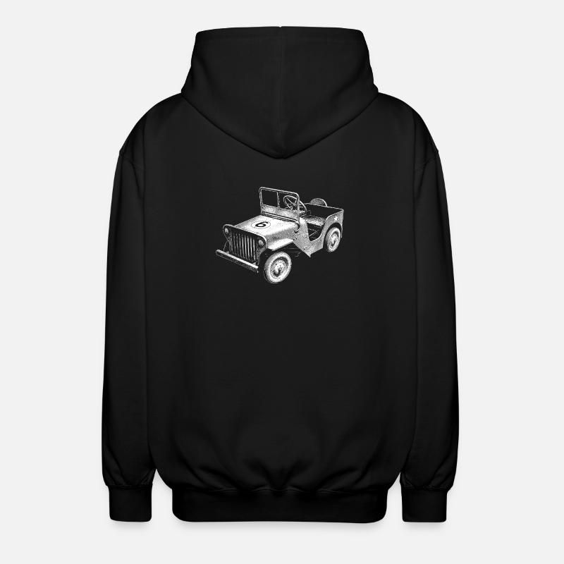 Caisse à savon - Veste à capuche unisexe - noir