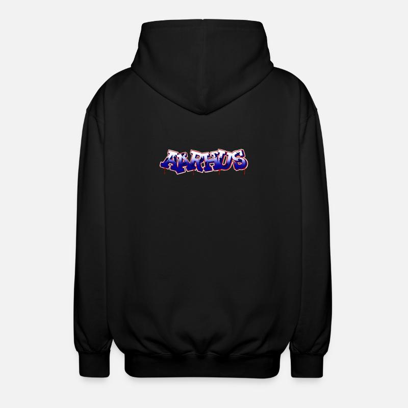AARHUS - Unisex Kapuzenjacke - Schwarz