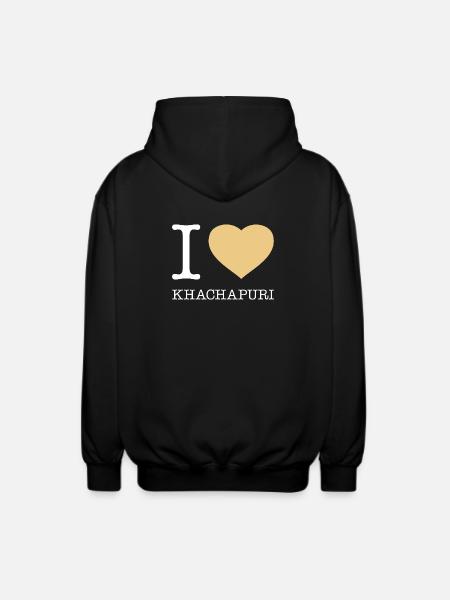 J’ADORE Khachapuri - Veste à capuche unisexe - noir