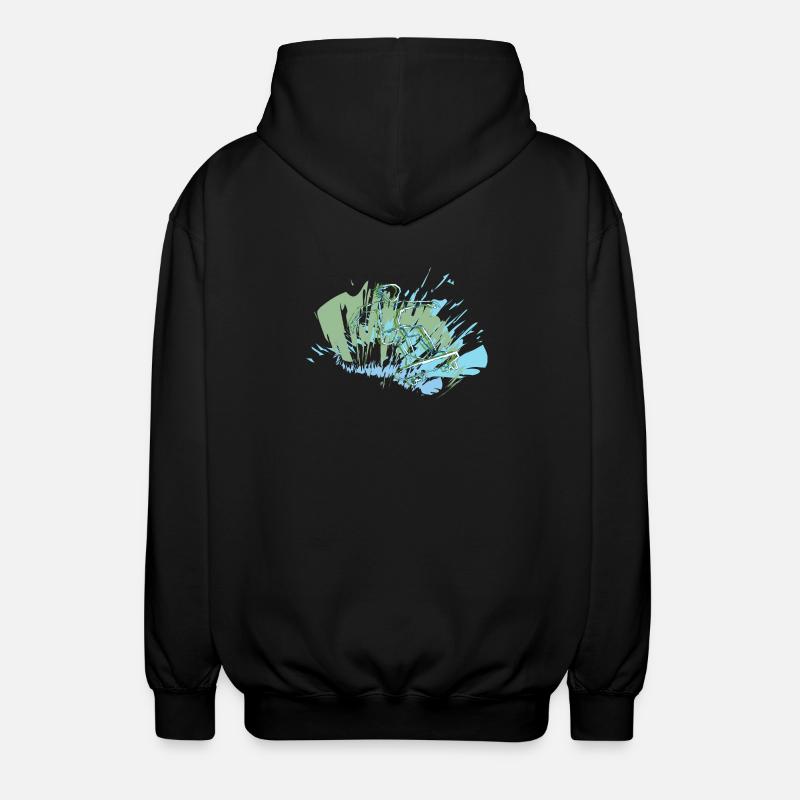 Skater - Unisex Kapuzenjacke - Schwarz