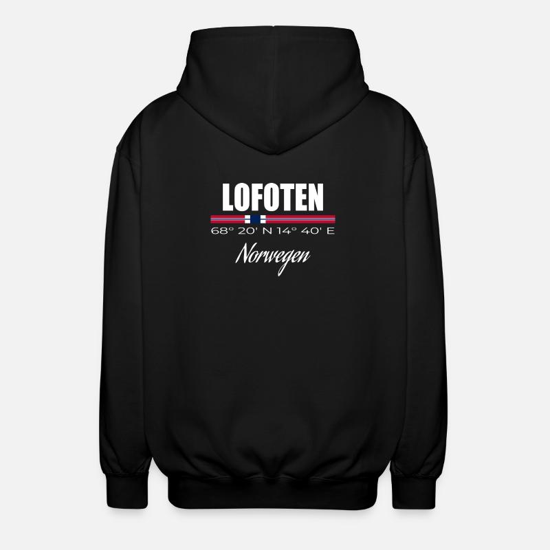 Lofoten - Unisex Hooded Jacket - black