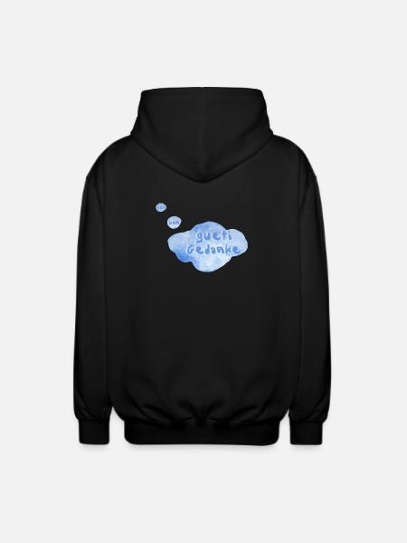 pensa gueti - Veste à capuche unisexe - noir