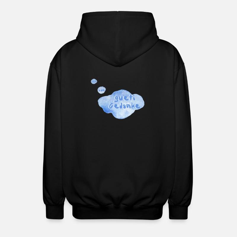 pensa gueti - Veste à capuche unisexe - noir