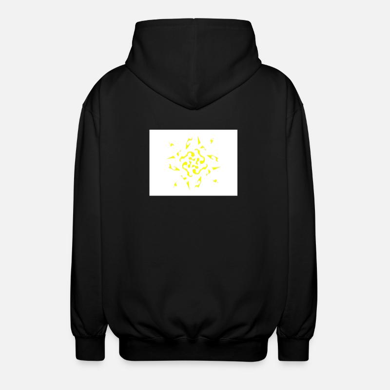 mandala4tv - Veste à capuche unisexe - noir