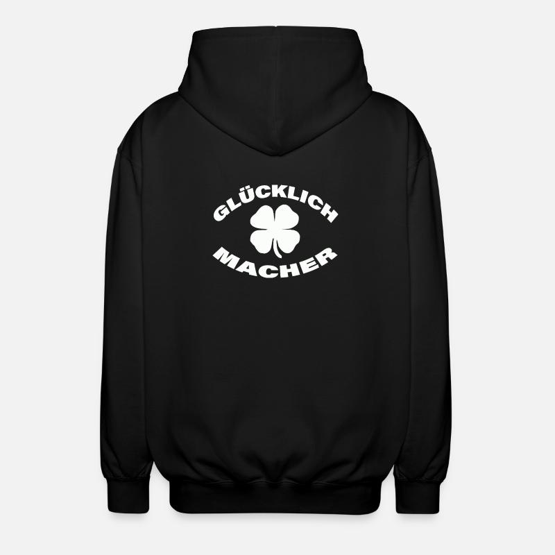 FAISEUR DE BONHEUR - Veste à capuche unisexe - noir