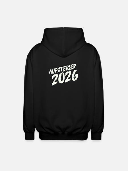 Rising Star 2026 Design - Unisex Hooded Jacket - black