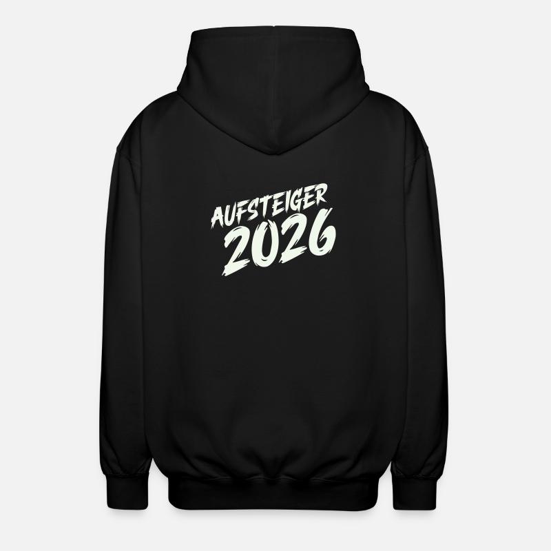 Rising Star 2026 Design - Unisex Hooded Jacket - black