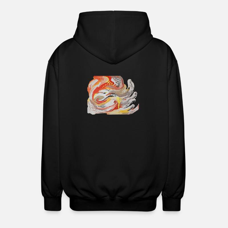 PHOENIX - Unisex Hooded Jacket - black