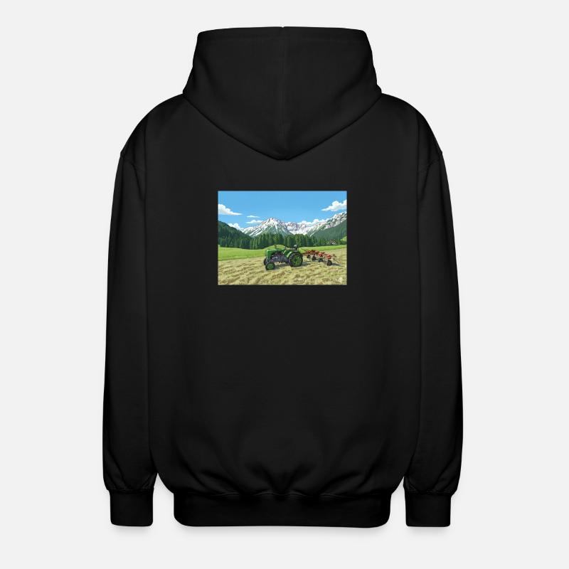 15er Steyr - Unisex Kapuzenjacke - Schwarz