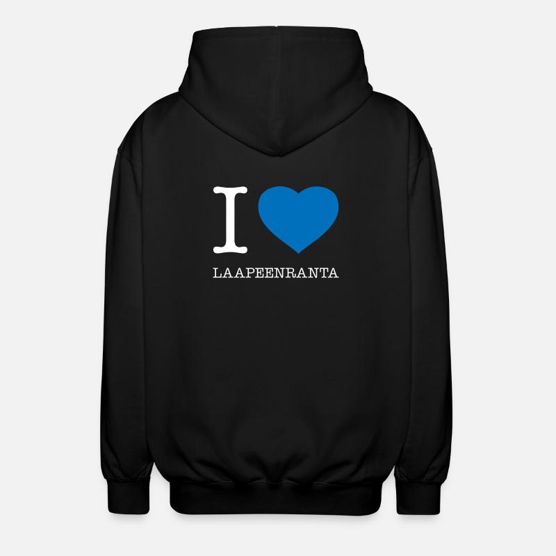 J’adore Laapenranta - Veste à capuche unisexe - noir