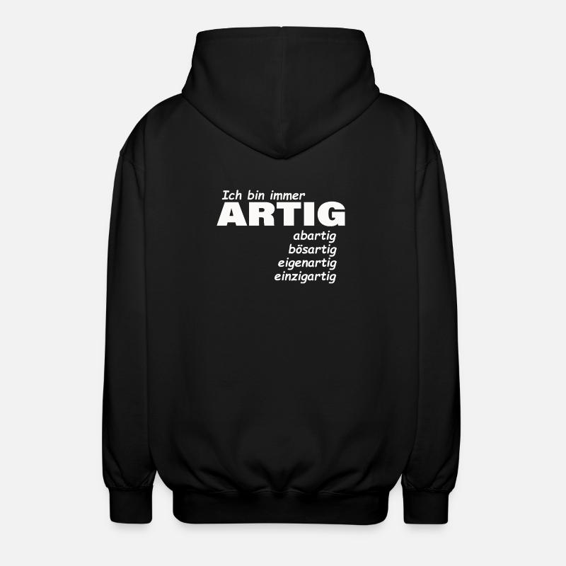 bon - Veste à capuche unisexe - noir