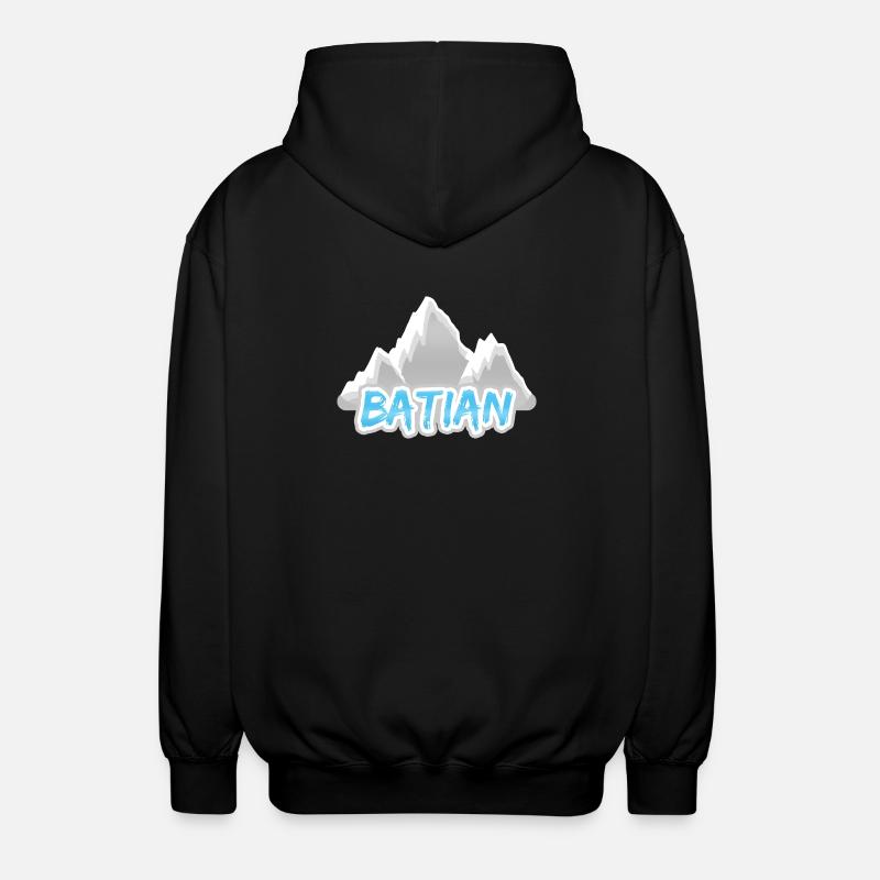 Batian - Veste à capuche unisexe - noir