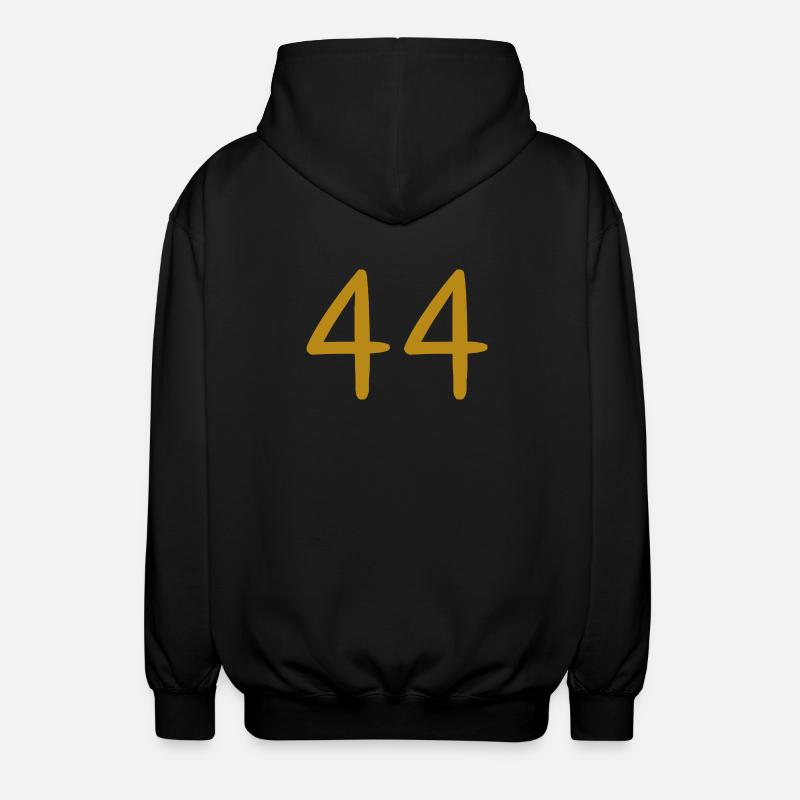 44 - Unisex Hooded Jacket - black