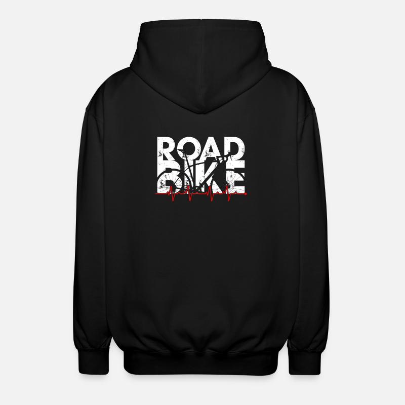 Vélo de route Heartbeat Sprint - Veste à capuche unisexe - noir