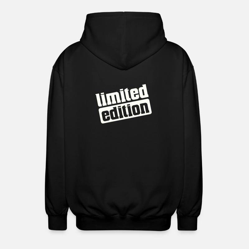 Limited Edition - Unisex Kapuzenjacke - Schwarz