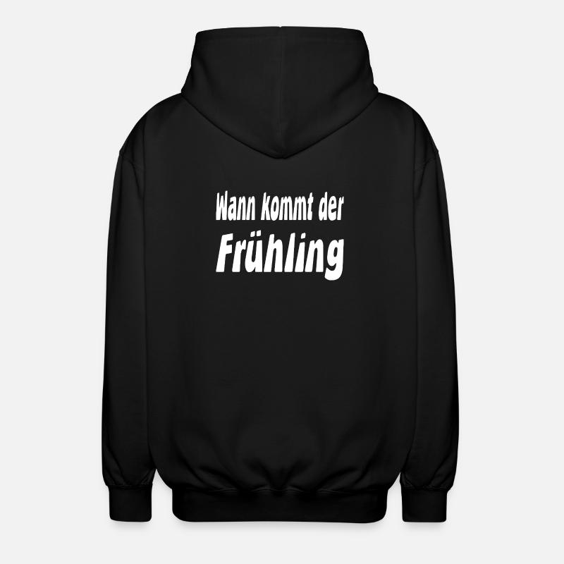 Source - Veste à capuche unisexe - noir