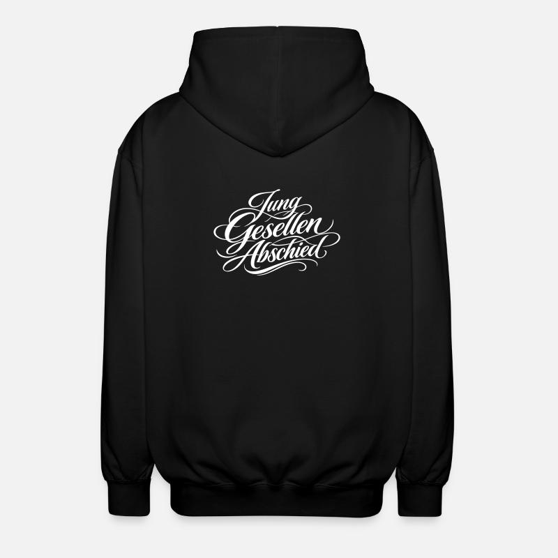 Junggesellen Abschied Jga - Unisex Kapuzenjacke - Schwarz