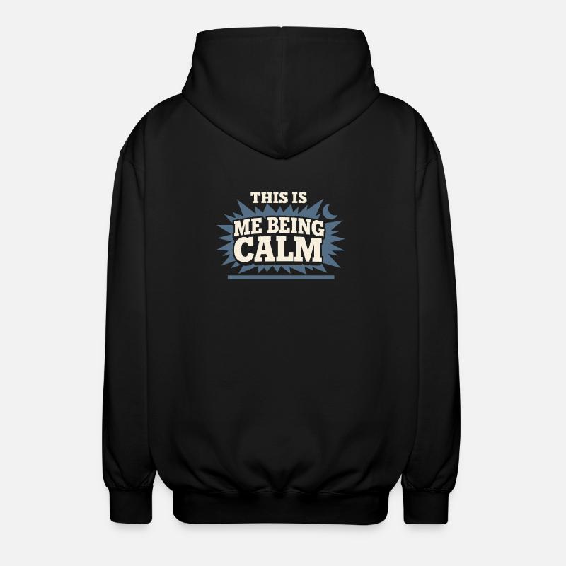 Perimenopause Humor Perimenopause - Unisex Kapuzenjacke - Schwarz