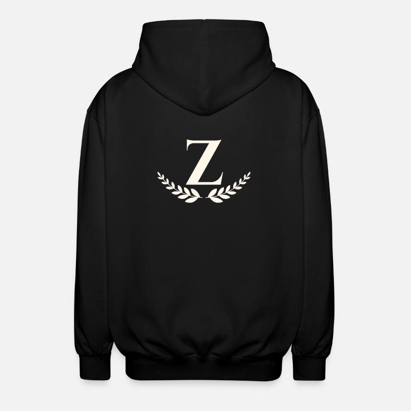 Z - Unisex Kapuzenjacke - Schwarz