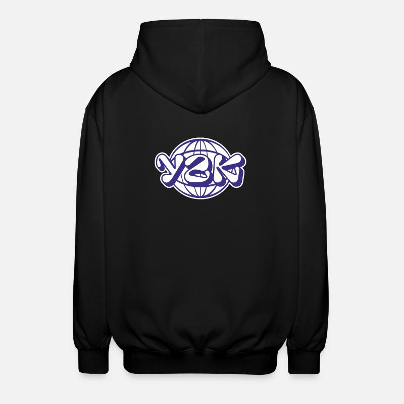 Y2K - Unisex Kapuzenjacke - Schwarz