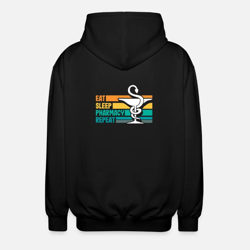 Apotheker Pharmazeutisch-technischer - Unisex Kapuzenjacke - Schwarz
