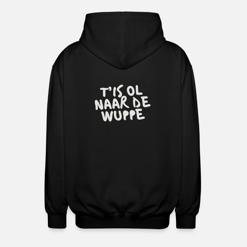 C’EST OL À LA WUPPE - Veste à capuche unisexe - noir