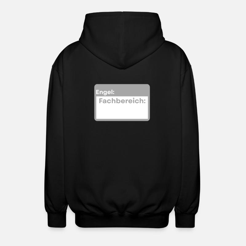Bitte Design hochladen - Unisex Kapuzenjacke - Schwarz