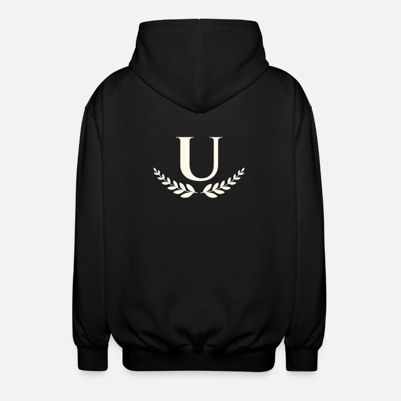U - Veste à capuche unisexe - noir