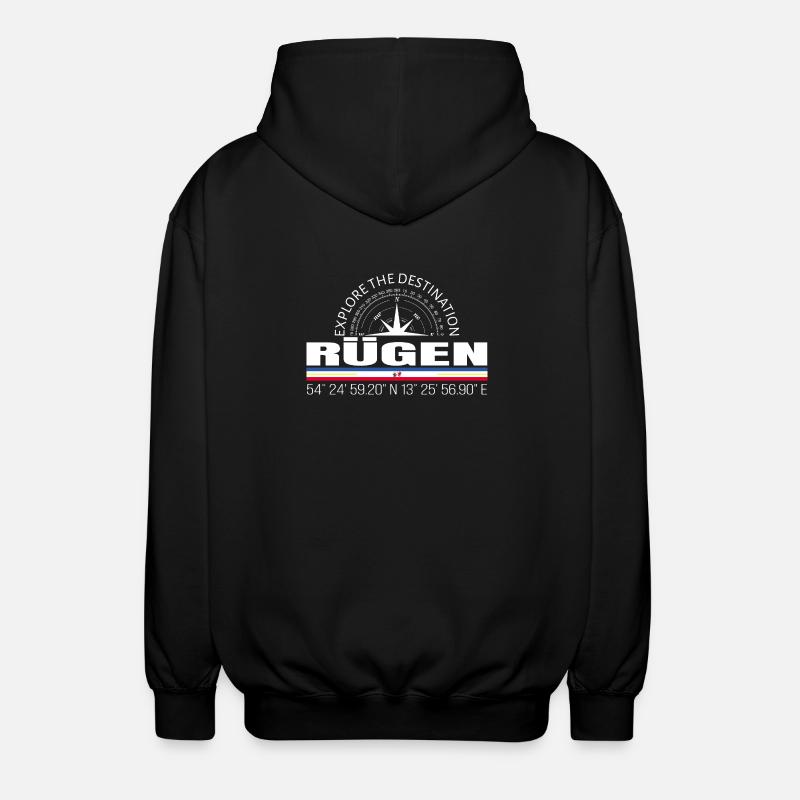 Réprimander - Veste à capuche unisexe - noir