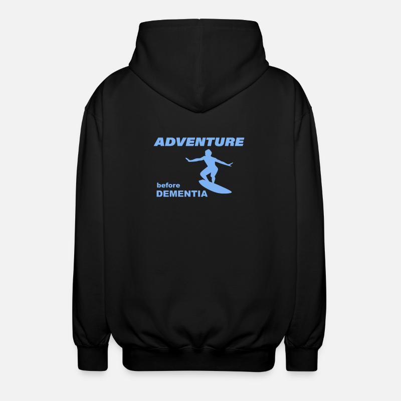 AVENTURE DE SURF - Veste à capuche unisexe - noir