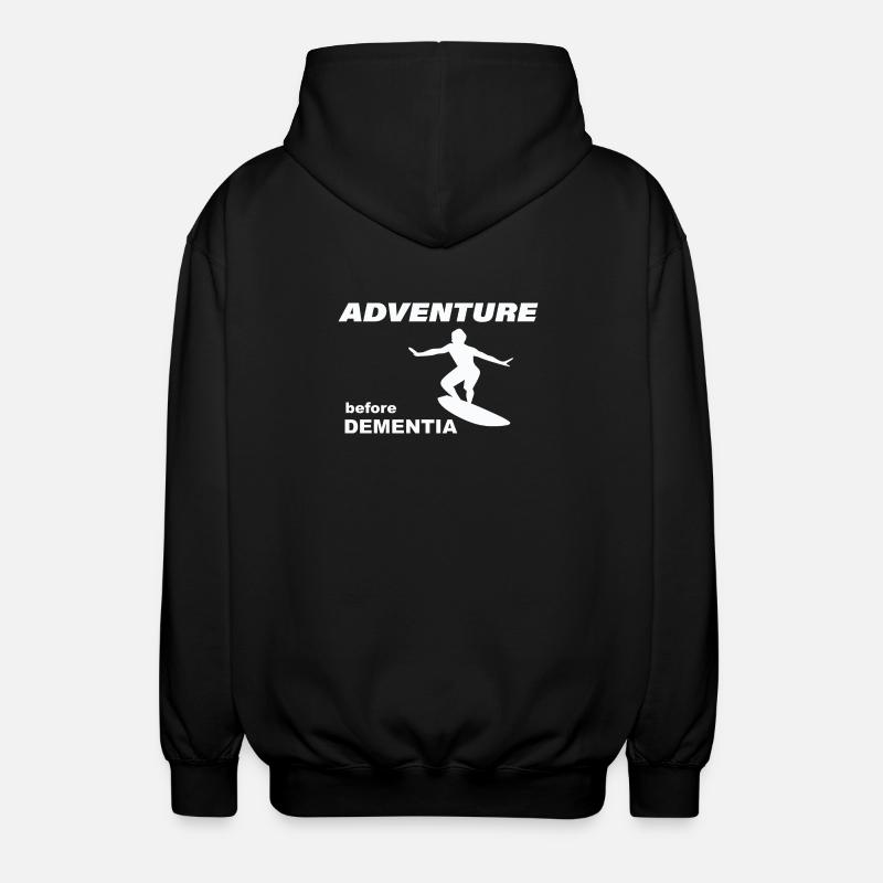 AVENTURE DE SURF - Veste à capuche unisexe - noir