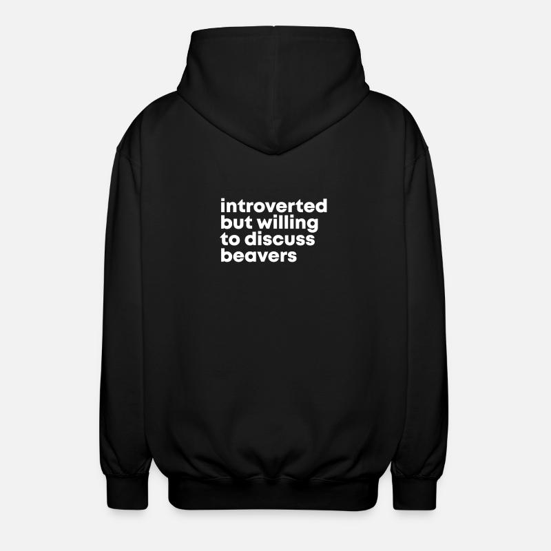 Bieber - Unisex Kapuzenjacke - Schwarz