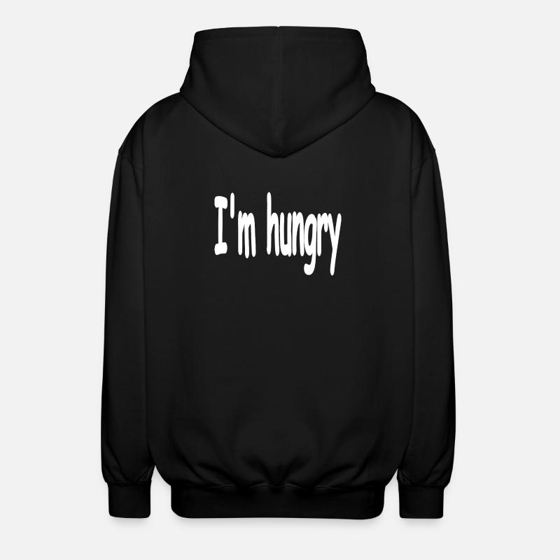 faim - Veste à capuche unisexe - noir