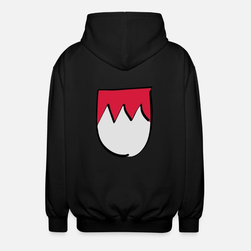 Frankenrechen - Unisex Kapuzenjacke - Schwarz