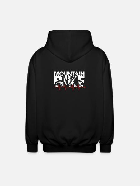 Rythme du VTT - Veste à capuche unisexe - noir