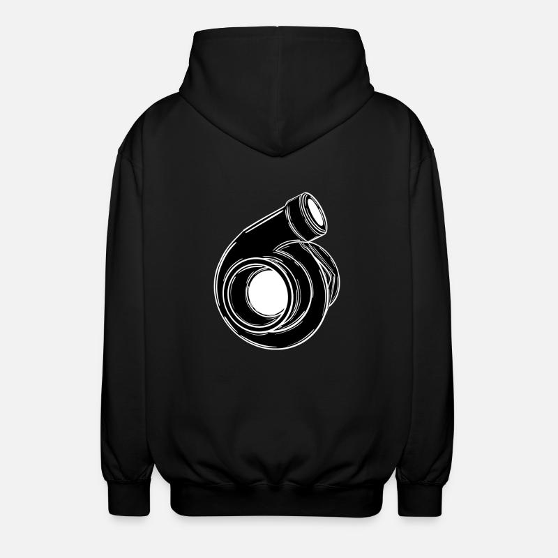 Turbo - Veste à capuche unisexe - noir