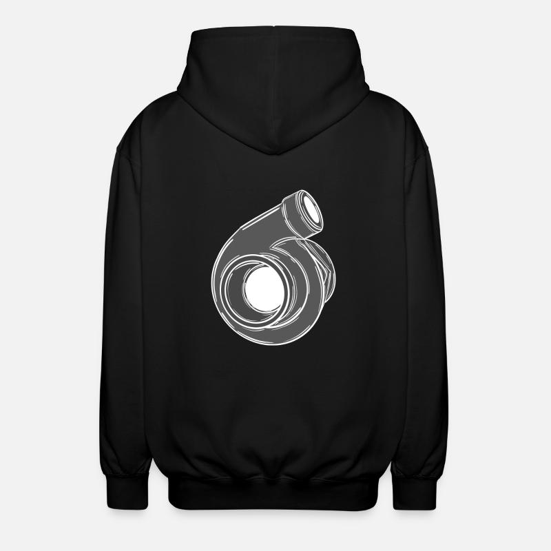 Turbo - Veste à capuche unisexe - noir