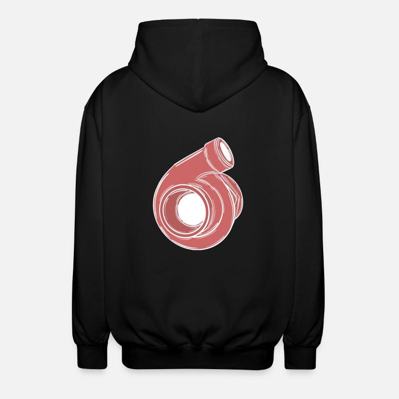 Turbo - Veste à capuche unisexe - noir