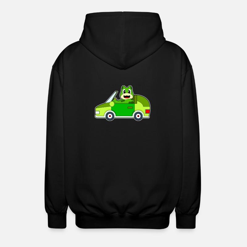 Voiture grenouille - Veste à capuche unisexe - noir