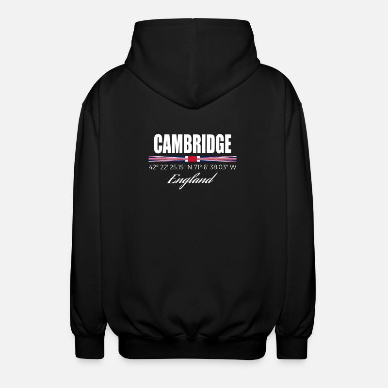 Cambridge - Veste à capuche unisexe - noir